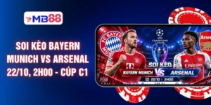 Soi Kèo Bayern Munich Vs Arsenal 22/10, 2h00 - Cúp C1